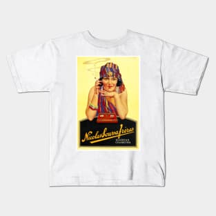 Vintage Travel Poster France Nicolas Soussa Freres Kids T-Shirt